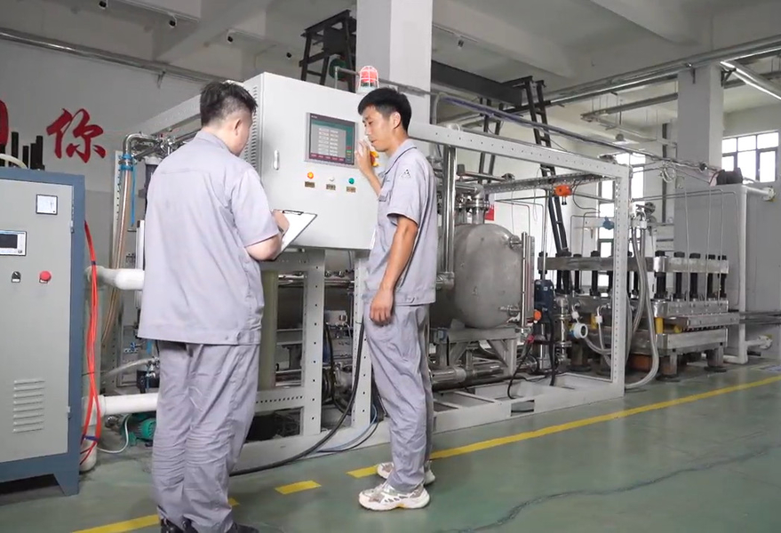 Shandong Saikesaisi Hydrogen Energy Co., Ltd manufacturer production line